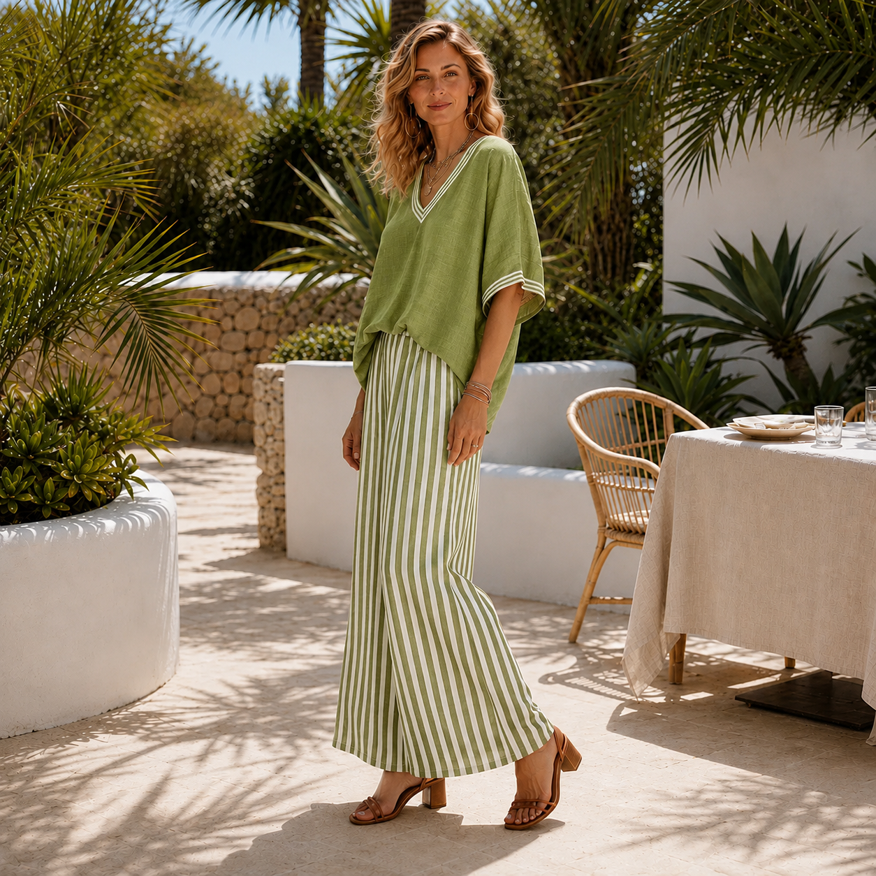 Alira Striped Co-ord Set