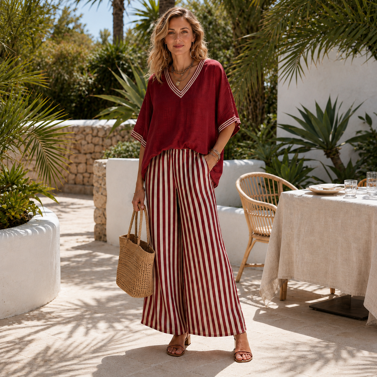 Alira Striped Co-ord Set