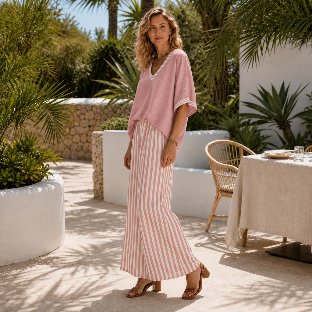 Alira Striped Co-ord Set