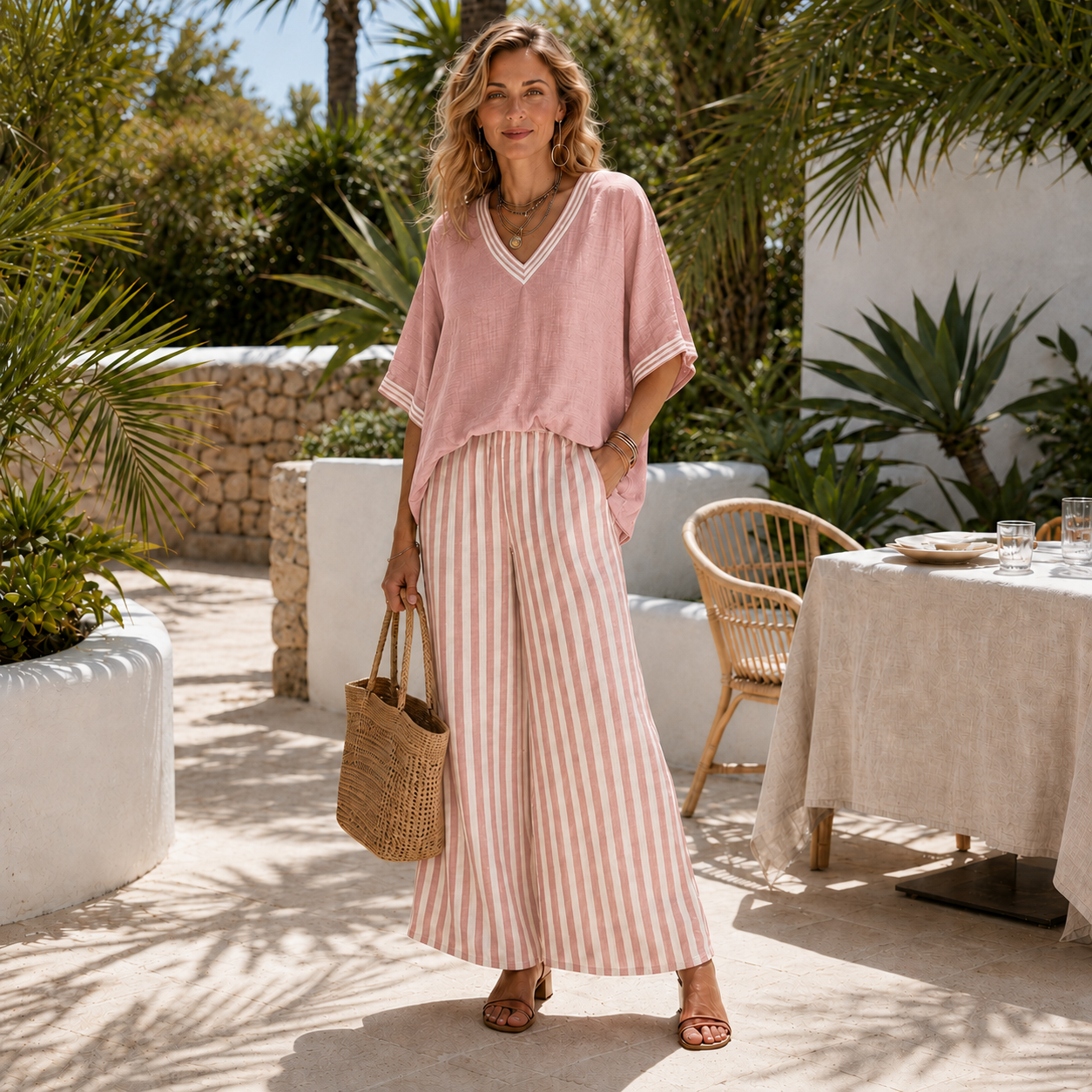 Alira Striped Co-ord Set
