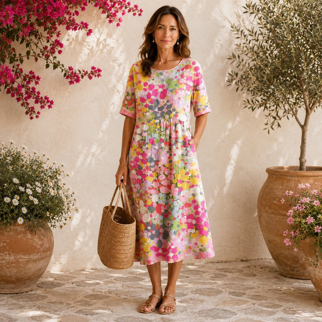 Marina Florals Dress