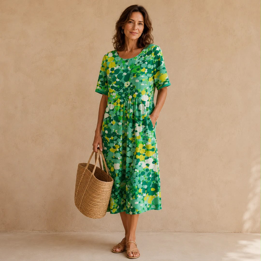 Marina Florals Dress