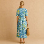 Marina Florals Dress