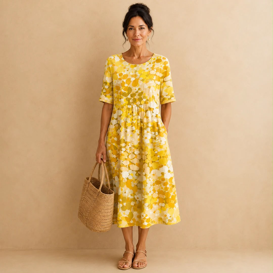 Marina Florals Dress