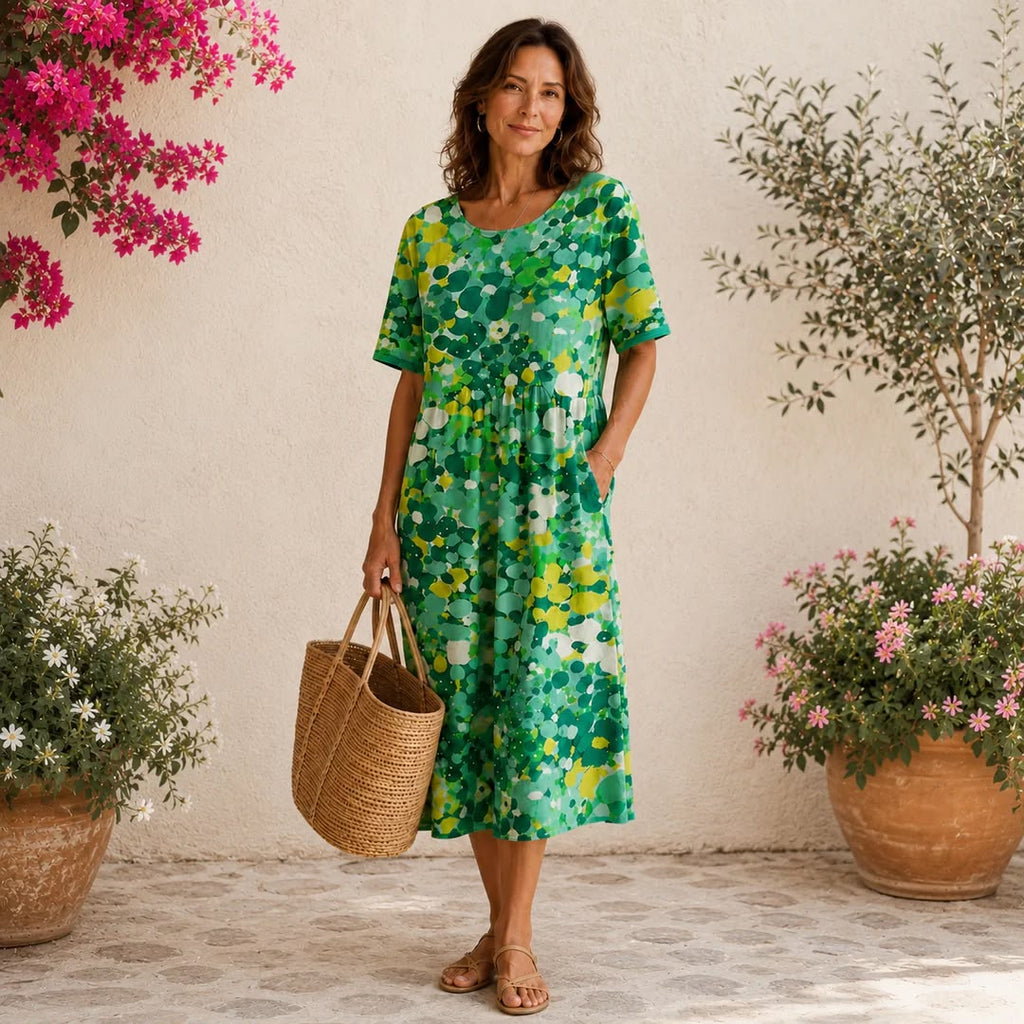 Marina Florals Dress
