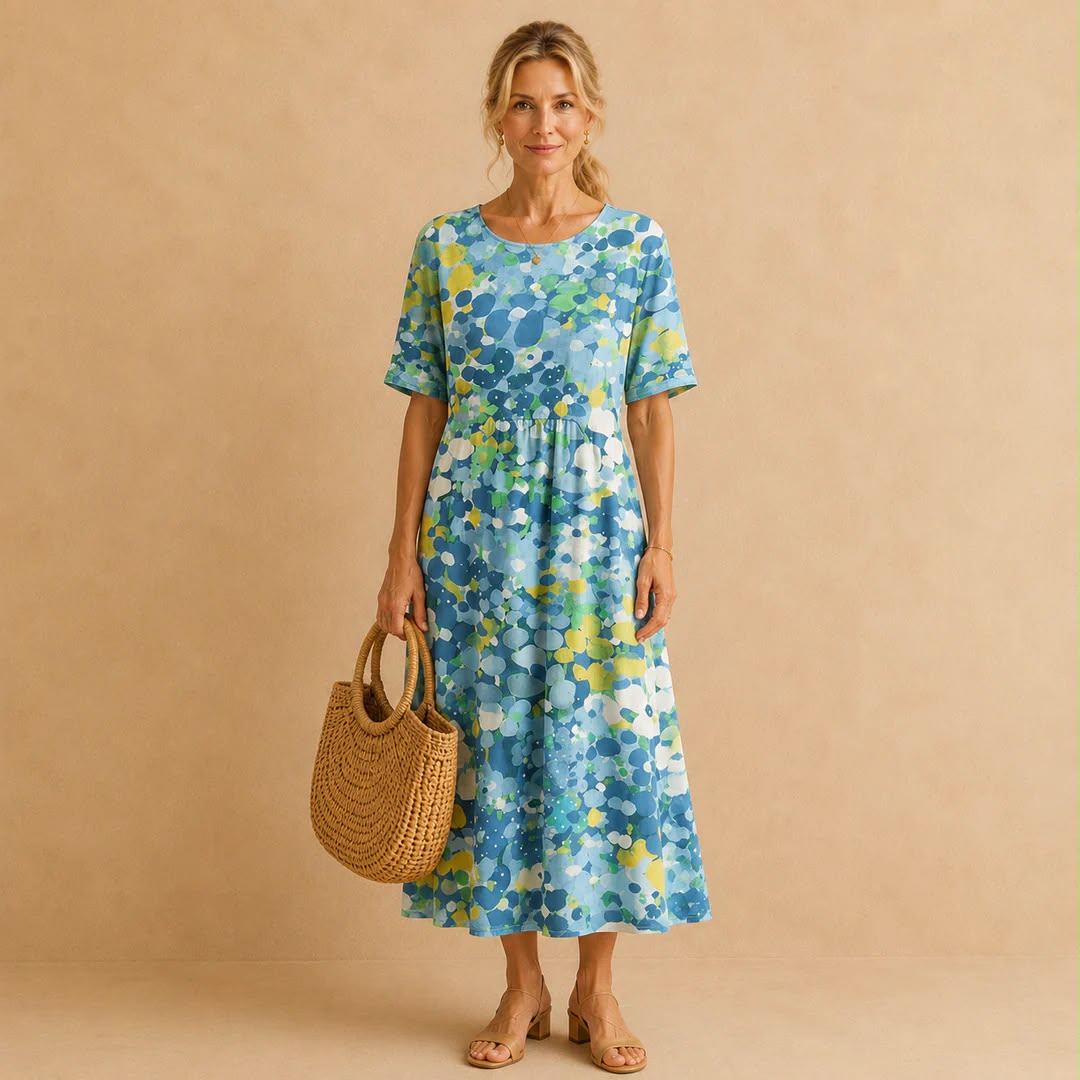 Marina Florals Dress