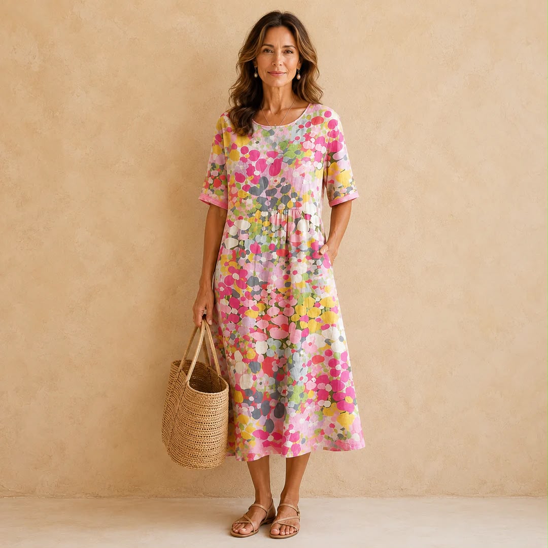 Marina Florals Dress