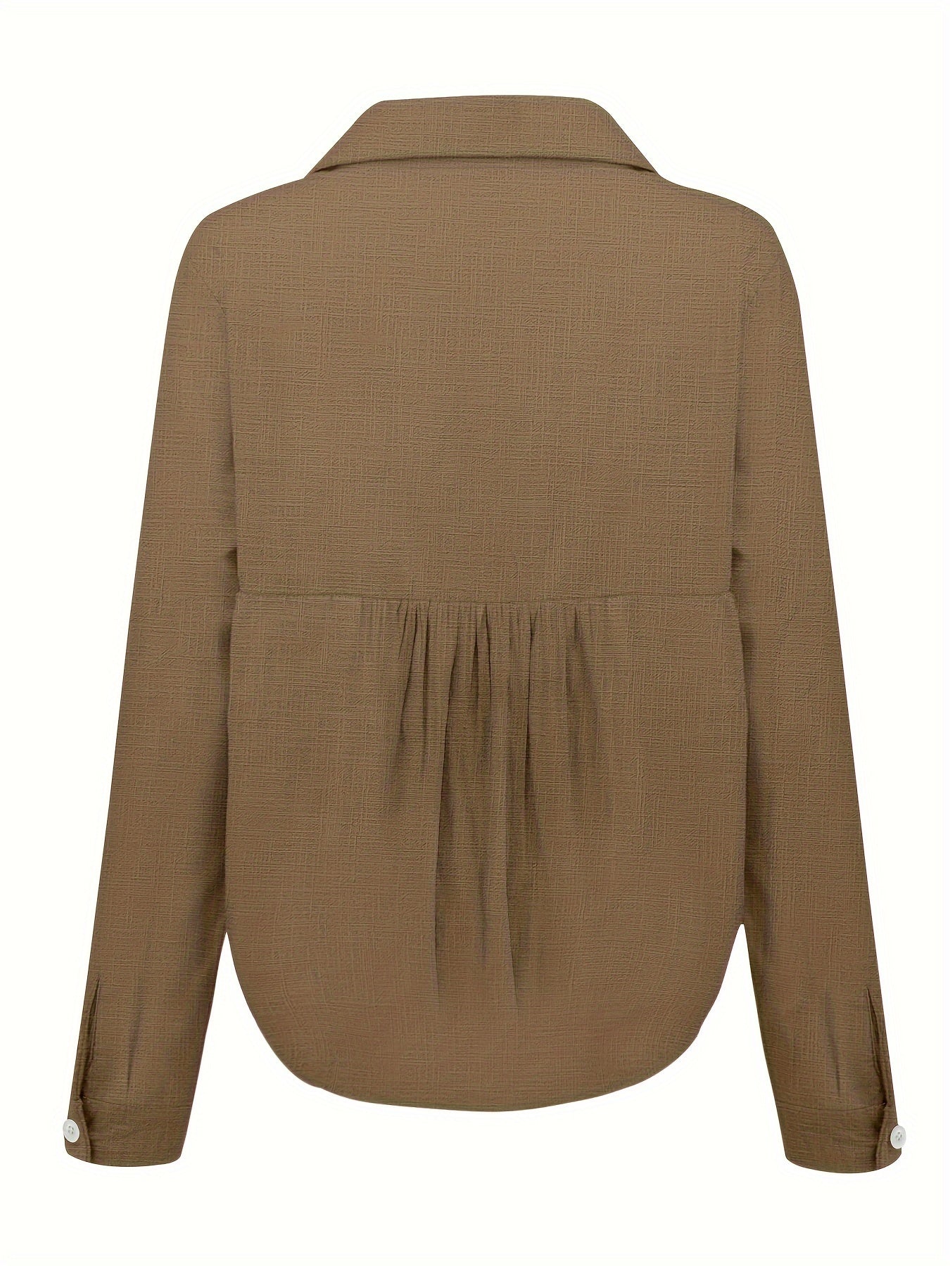 Brielle | Elegant Relaxed Button Blouse