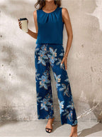 Kayla | Floral Retro Two-Piece Set