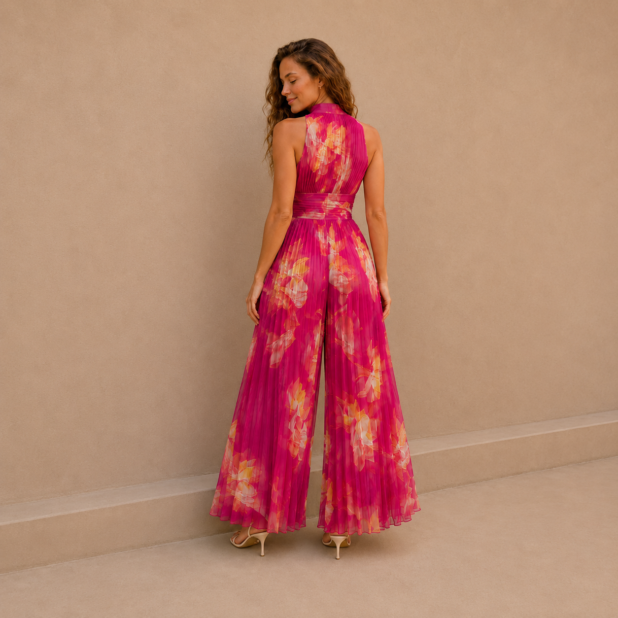 Sunset Bloom Jumpsuit