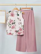 Kristen | Floral Print Two-Piece Set