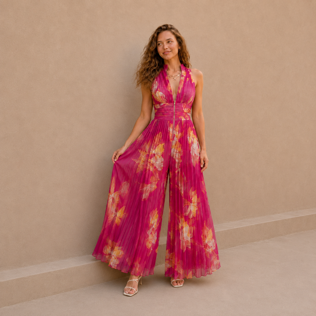 Sunset Bloom Jumpsuit