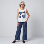Vanessa | Minimalist Heart Two-Piece Set